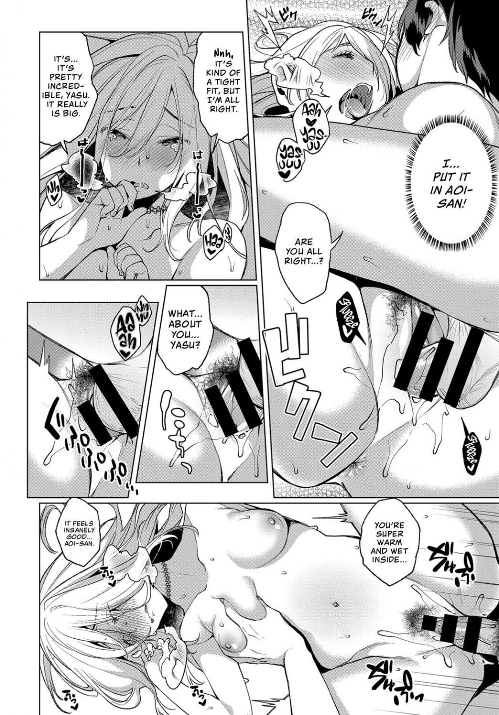 Hentai Manga Comic-Lewd Mixed Bathing at the Open-Air Bath-Read-15